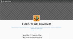 Desktop Screenshot of fycrochet.tumblr.com