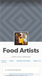 Mobile Screenshot of foodartists.tumblr.com