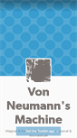 Mobile Screenshot of jvonneumann.tumblr.com