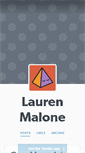 Mobile Screenshot of laurenmalone.tumblr.com