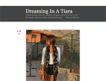 Tablet Screenshot of dreaminginatiara.tumblr.com