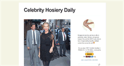 Desktop Screenshot of celebhosierydaily.tumblr.com
