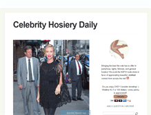 Tablet Screenshot of celebhosierydaily.tumblr.com