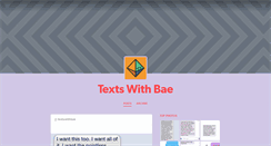 Desktop Screenshot of adorabletexts.tumblr.com