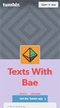 Mobile Screenshot of adorabletexts.tumblr.com