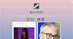 Desktop Screenshot of glitterweave.tumblr.com