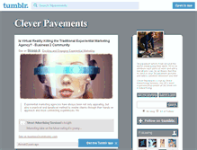 Tablet Screenshot of 3dpavements.tumblr.com