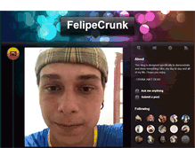 Tablet Screenshot of felipecrunk.tumblr.com