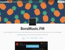 Tablet Screenshot of boramusic.tumblr.com