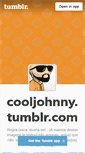 Mobile Screenshot of cooljohnny.tumblr.com