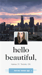 Mobile Screenshot of hello-beautiful.tumblr.com