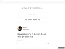 Tablet Screenshot of hello-beautiful.tumblr.com