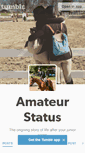 Mobile Screenshot of amateurstatus.tumblr.com