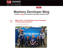Tablet Screenshot of masherydev.tumblr.com
