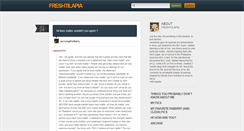 Desktop Screenshot of freshtilapia.tumblr.com