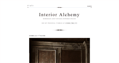 Desktop Screenshot of interioralchemy.tumblr.com