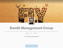 Tablet Screenshot of bandbmanagementgroup.tumblr.com