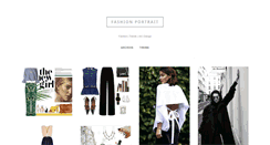 Desktop Screenshot of fashionportraitletizia.tumblr.com