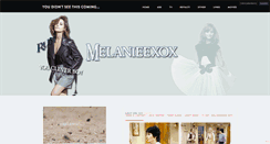 Desktop Screenshot of melanieexox.tumblr.com