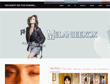 Tablet Screenshot of melanieexox.tumblr.com
