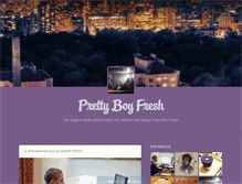 Tablet Screenshot of prettyboyfresh.tumblr.com