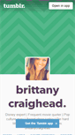 Mobile Screenshot of brittcraigs.tumblr.com