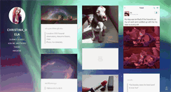 Desktop Screenshot of christinadela.tumblr.com