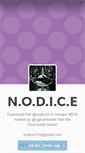 Mobile Screenshot of nodice314.tumblr.com