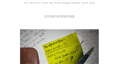 Desktop Screenshot of clickclickdecker.tumblr.com