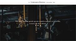 Desktop Screenshot of linguagemhumana.tumblr.com