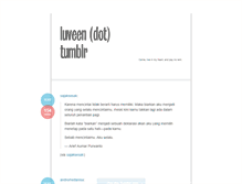 Tablet Screenshot of luveen.tumblr.com