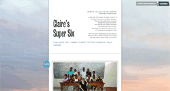 Desktop Screenshot of clairesupersix.tumblr.com