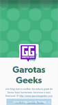 Mobile Screenshot of garotasgeeks.tumblr.com