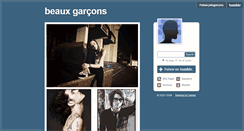 Desktop Screenshot of jolisgarcons.tumblr.com