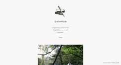 Desktop Screenshot of akhirulsyah.tumblr.com