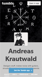 Mobile Screenshot of andreaskrautwald.tumblr.com