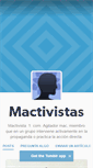 Mobile Screenshot of mactivistas.tumblr.com