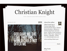 Tablet Screenshot of christianknight.tumblr.com