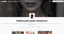 Desktop Screenshot of hellyeahbuffysummers.tumblr.com