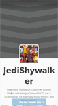 Mobile Screenshot of jedishywalker.tumblr.com