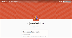 Desktop Screenshot of djmotwister.tumblr.com