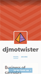 Mobile Screenshot of djmotwister.tumblr.com