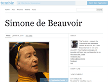 Tablet Screenshot of beauvoiriana.tumblr.com
