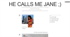 Desktop Screenshot of hecallsmejane.tumblr.com