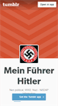 Mobile Screenshot of meinfuhrerhitler.tumblr.com