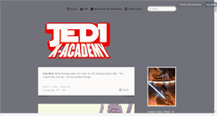 Desktop Screenshot of jedixacademy.tumblr.com