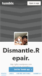 Mobile Screenshot of dismantle-repair.tumblr.com