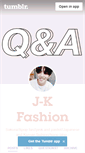 Mobile Screenshot of jkfashion.tumblr.com