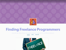 Tablet Screenshot of findfreelanceprox.tumblr.com
