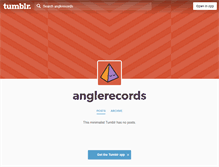 Tablet Screenshot of anglerecords.tumblr.com